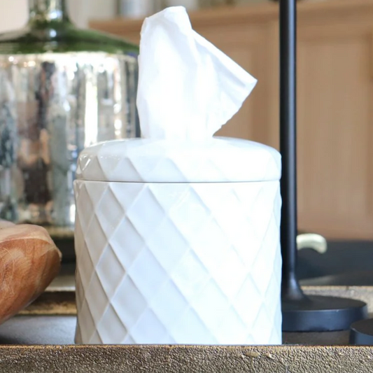 White Lattice Tissue Vessel