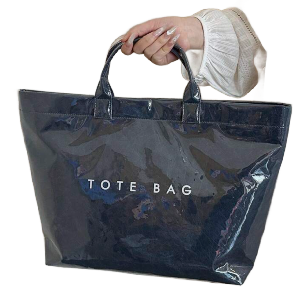 Vinyl Covered Tote Bag