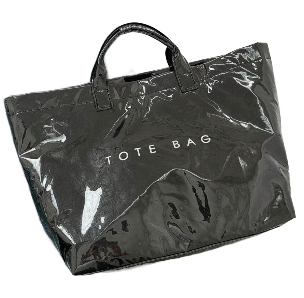 Vinyl Covered Tote Bag