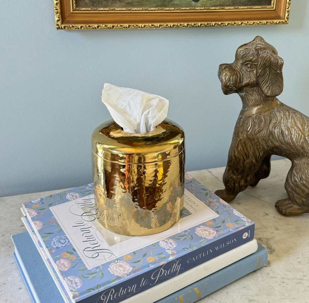 Shiny Gold Tissue Vessel