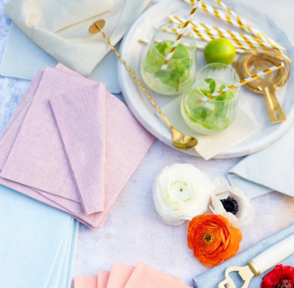 Bordeaux Cocktail Towels - Papersoft Napkins