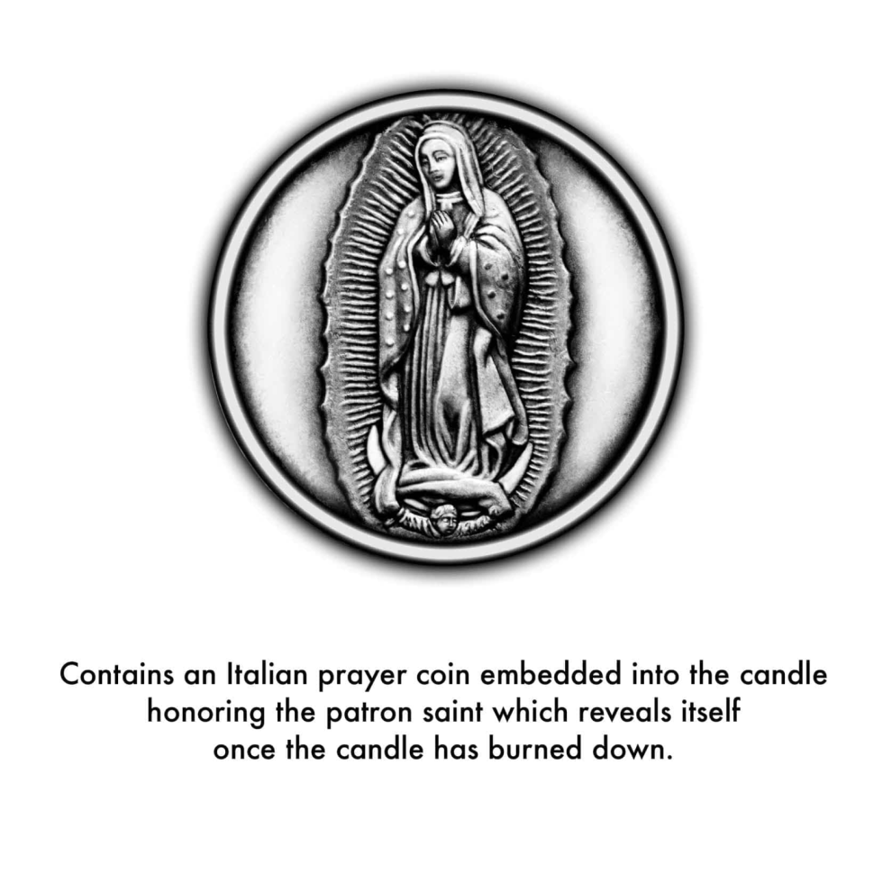 SAINT Virgin Mary of Guadalupe Special Edition Candle