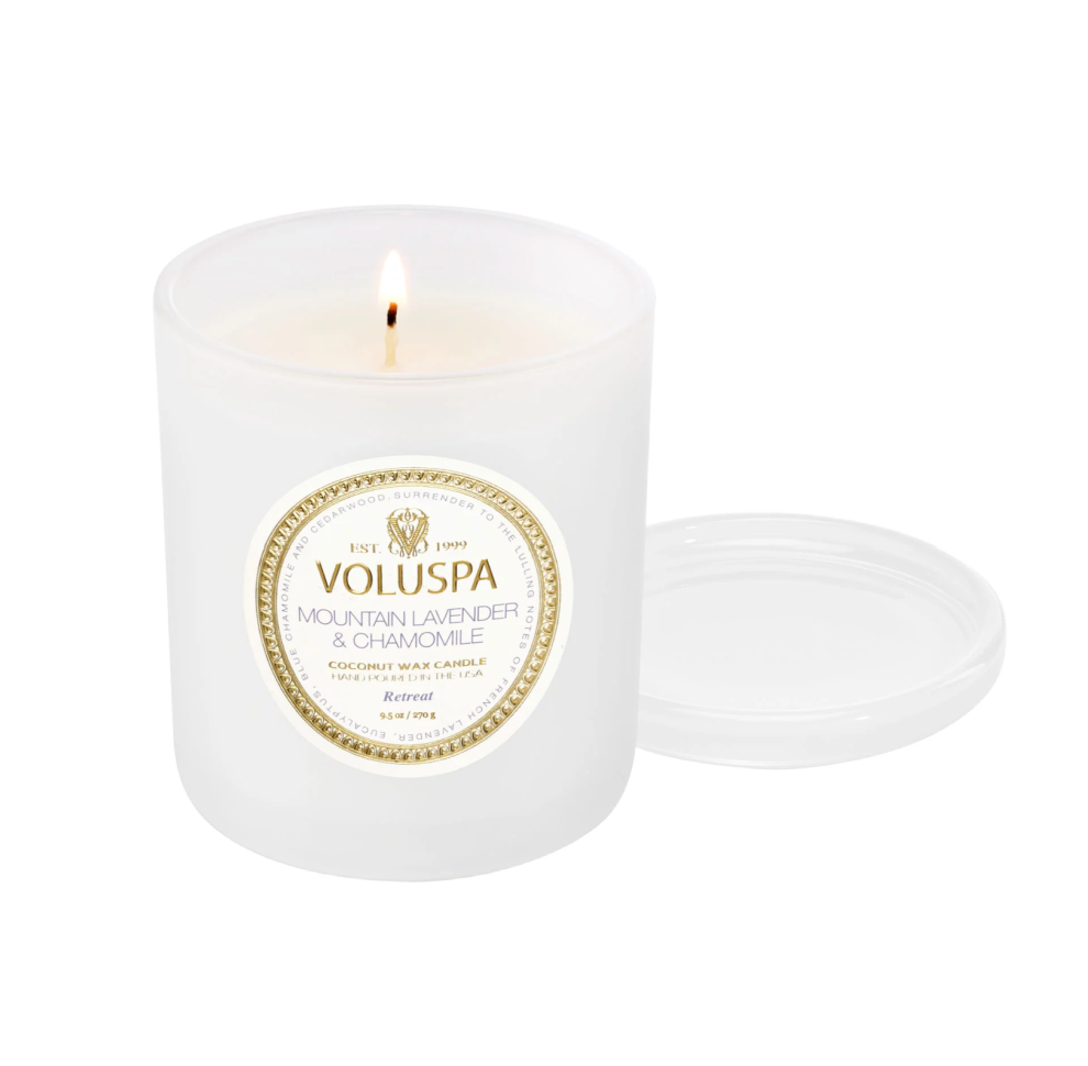Mountain Lavender and Chamomile Voluspa 9.5oz Classic