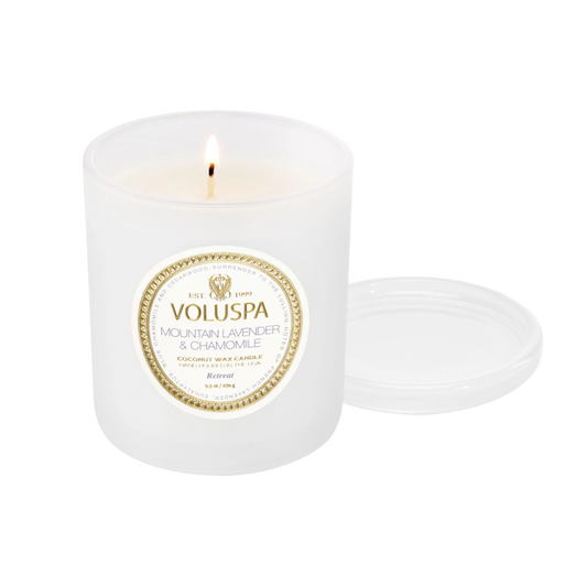 Mountain Lavender and Chamomile Voluspa 9.5oz Classic