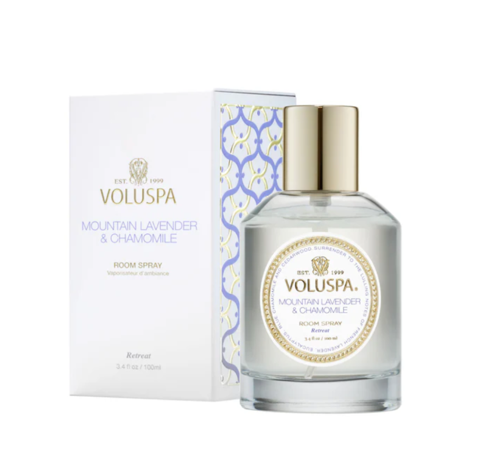 Mountain Lavender & Chamomile Voluspa Room Spray