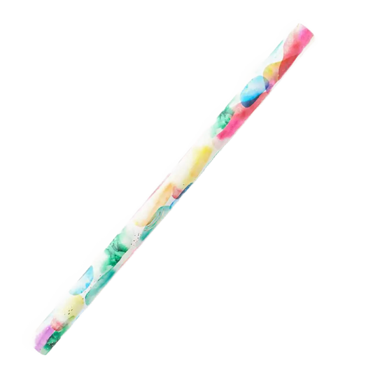 Rainbow Abstract Watercolor Stone Wrapping Paper