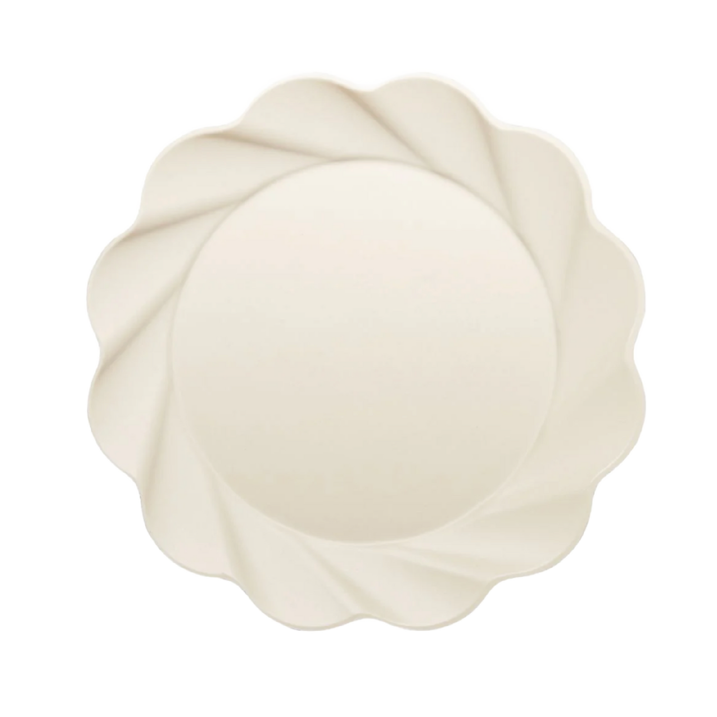 Cream Eco XL Dinner Plate
