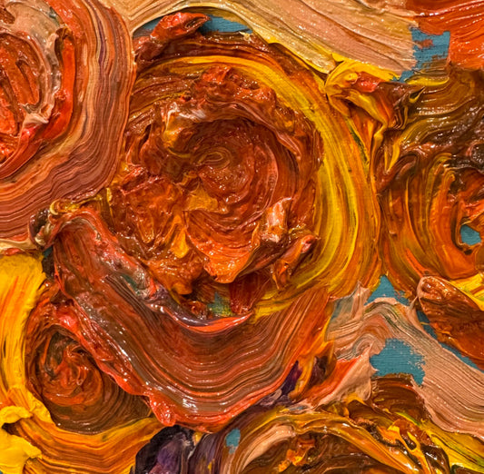 Daniel Zimmerman - Orange Flowers #2