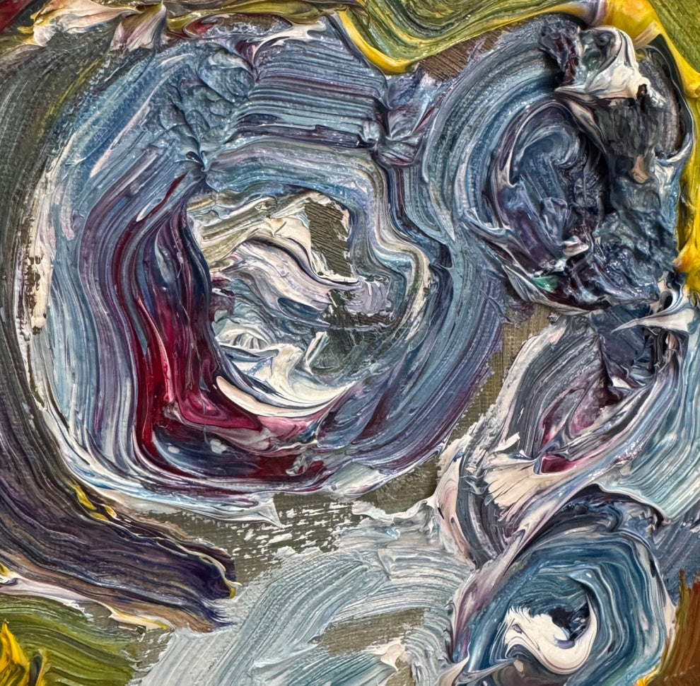 Daniel Zimmerman - Blue Flowers