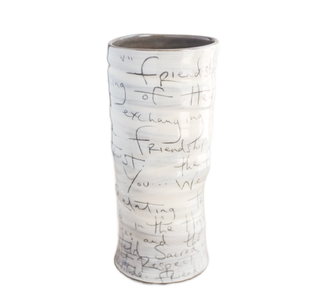 Friendship Poem Vase