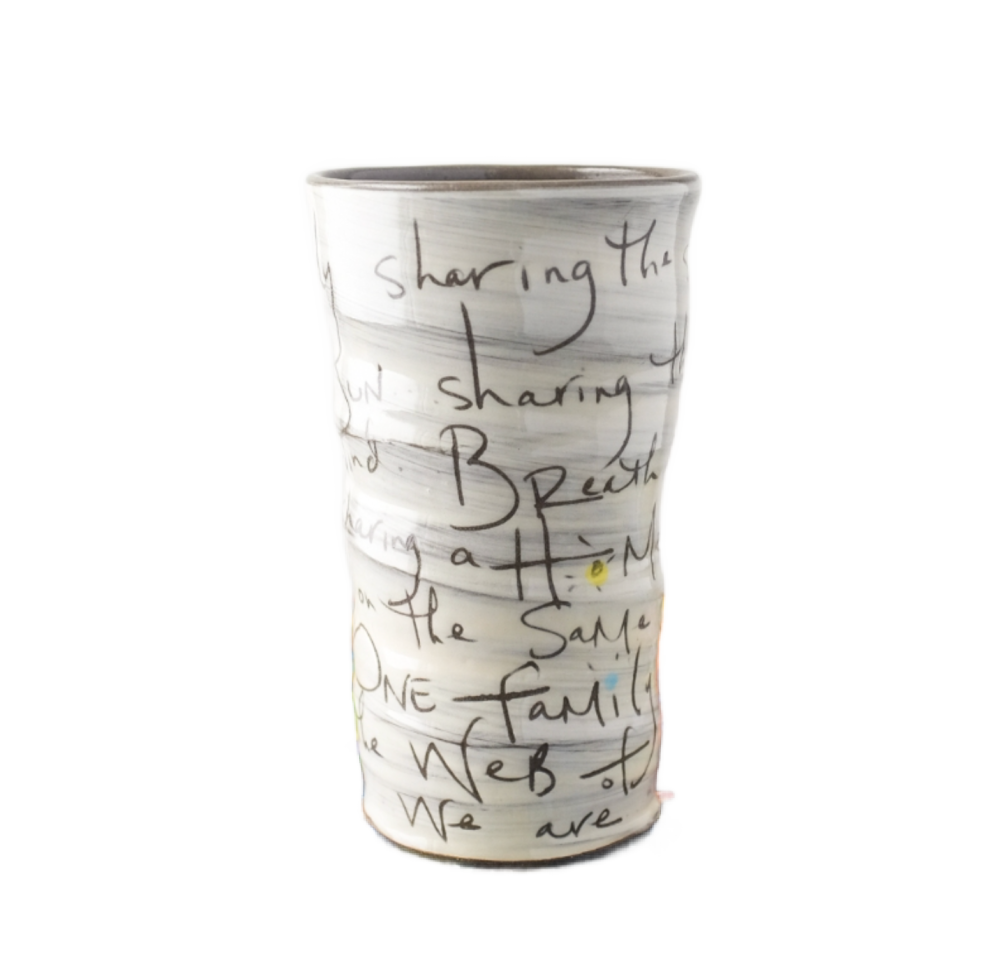 Family Poem Vase