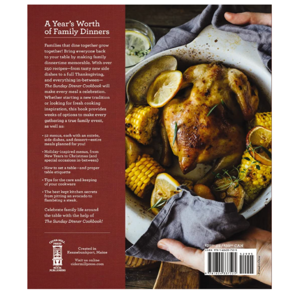 Sunday Dinner Cookbook