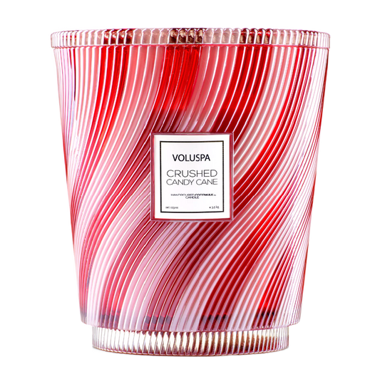 Voluspa 5 Wick Crushed Candy Cane Hearth Candle