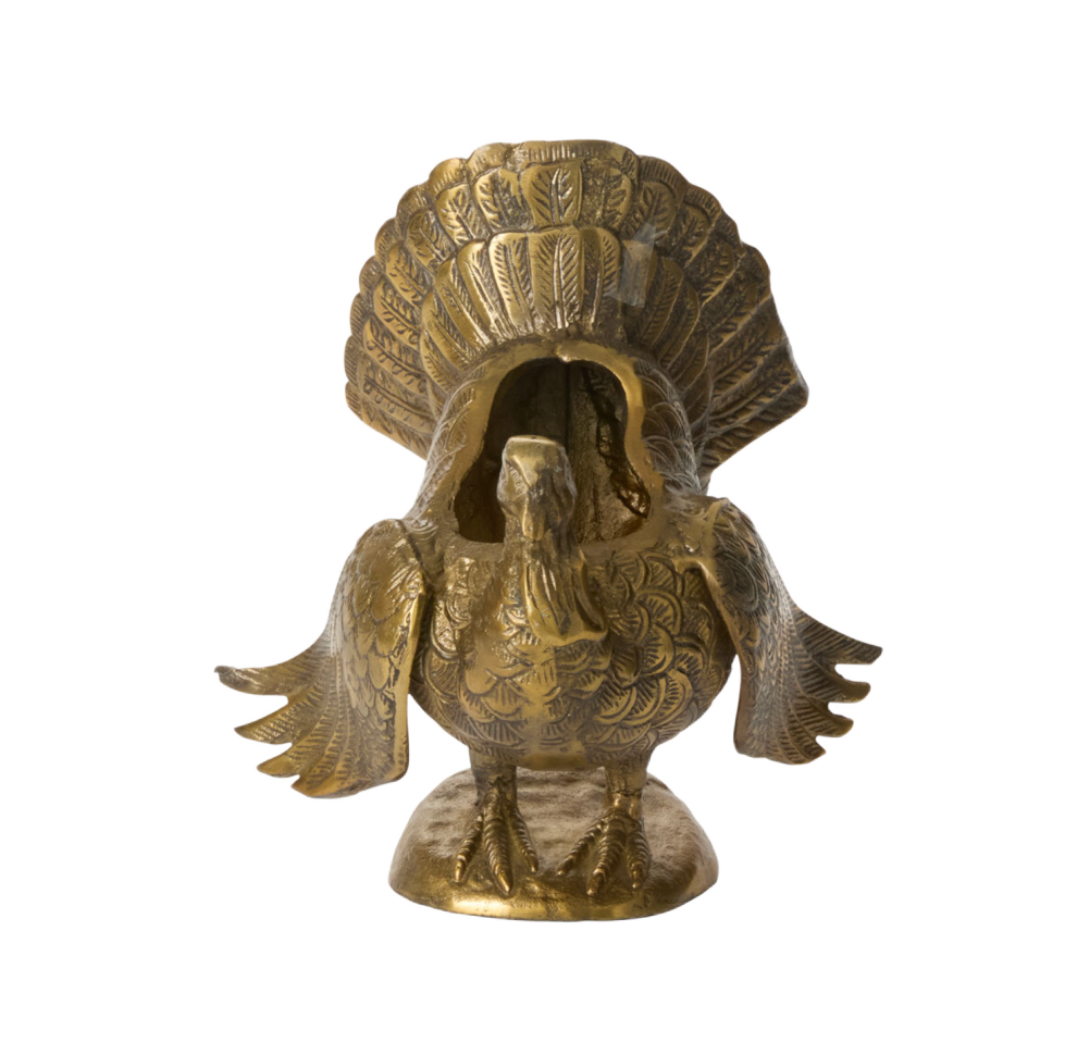 Brass Turkey Vase