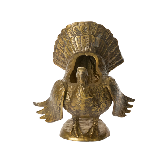 Brass Turkey Vase