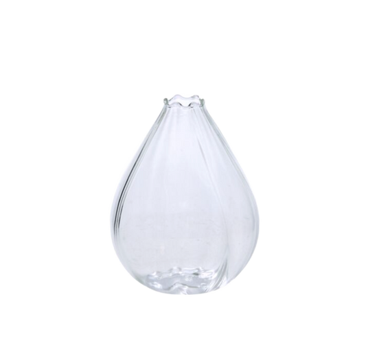 Large Viola Glass Budvase