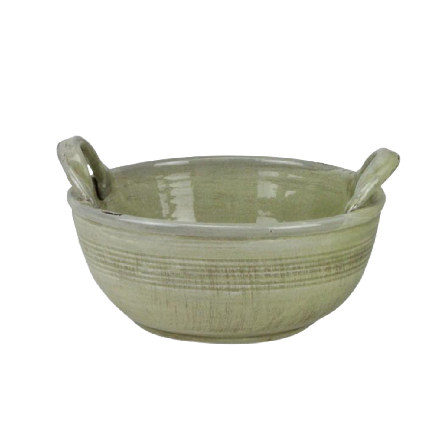Sandy Sage Stoneware Bowl