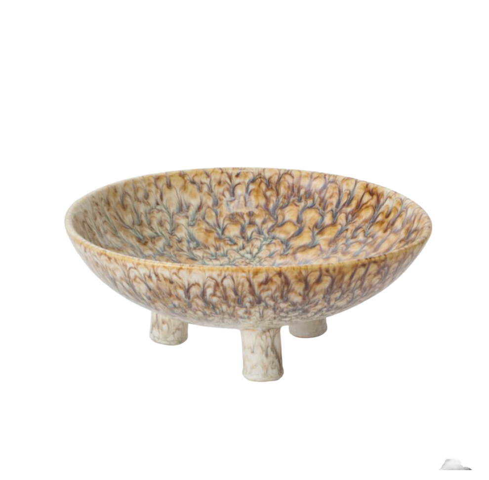 Neutral Color Ceramic Bowl