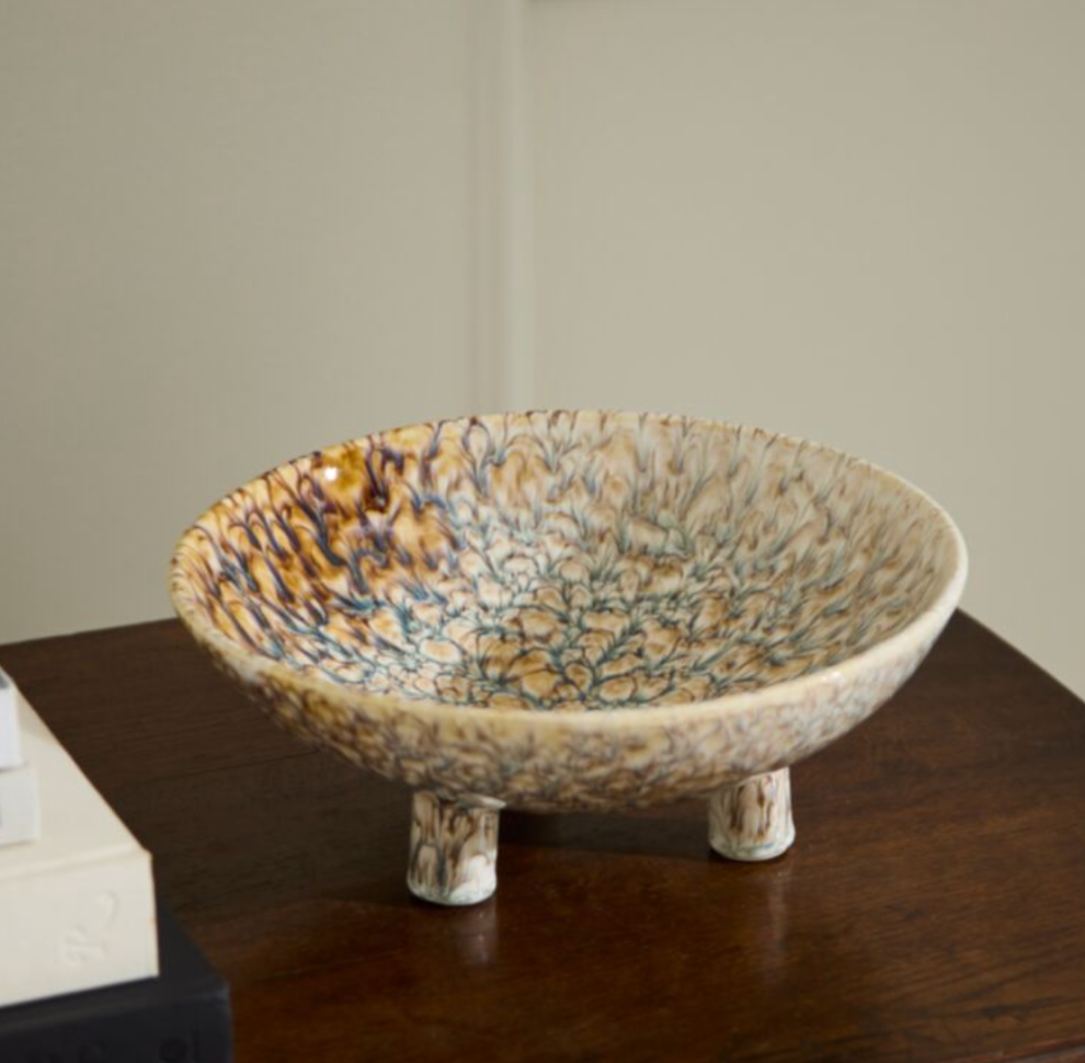 Neutral Color Ceramic Bowl