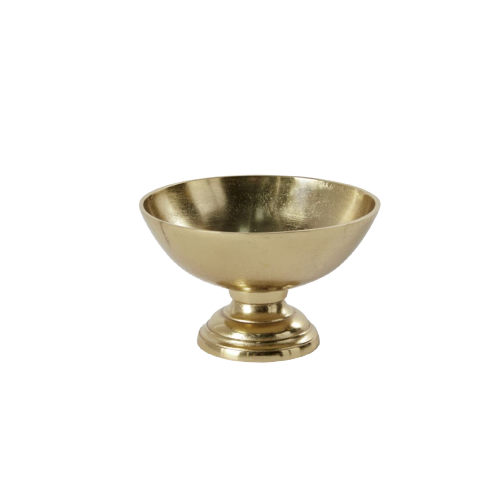 Small Gold Finish Color Bowl