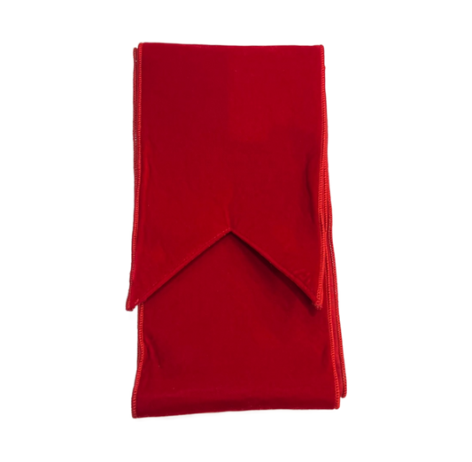 Red Velvet Wreath Sash