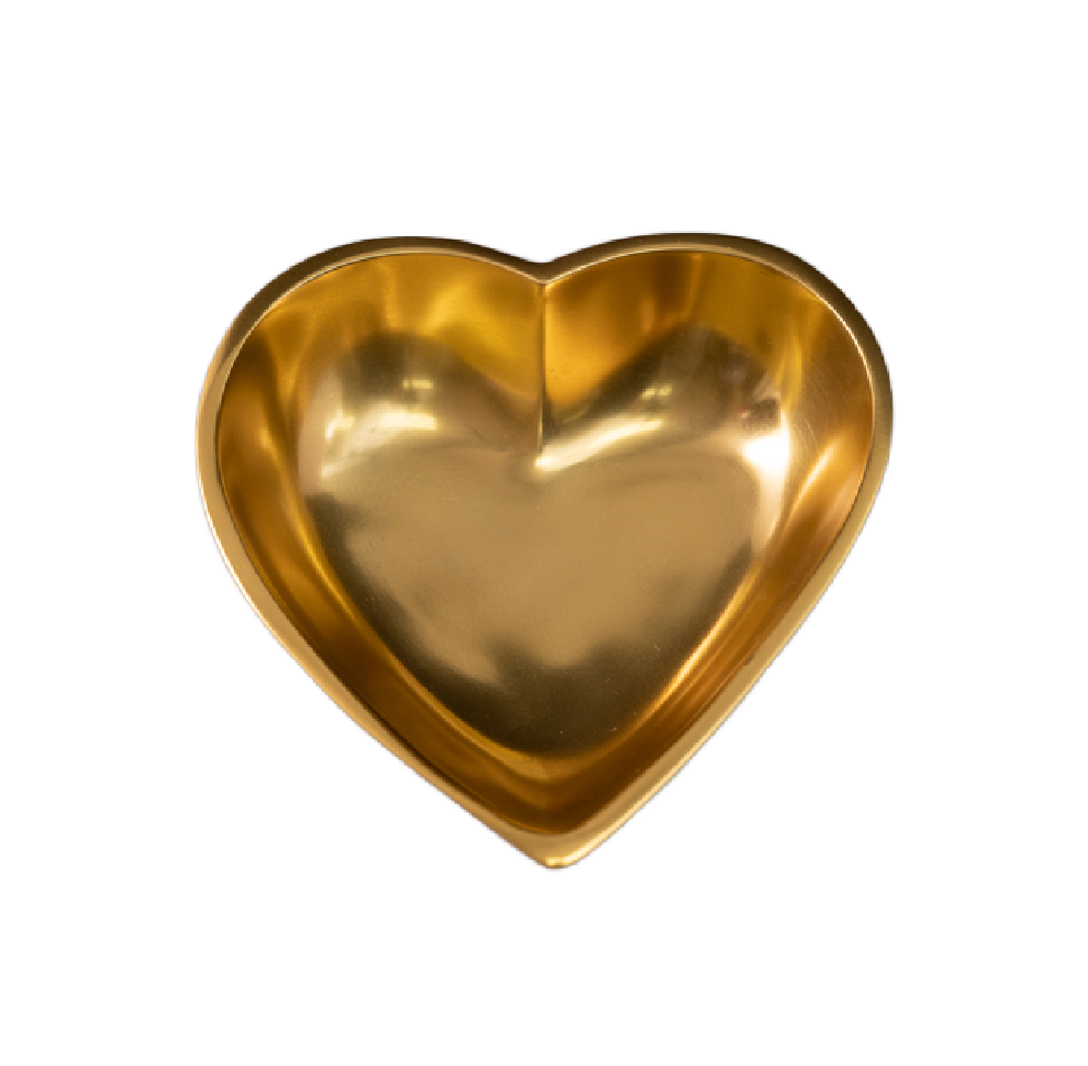 Gold Heart Bowl