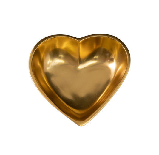 Gold Heart Bowl