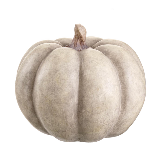 Cream Gray Pumpkin