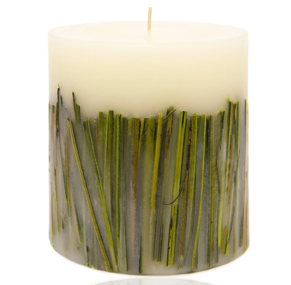 Lemongrass Botanical Pillar Candle