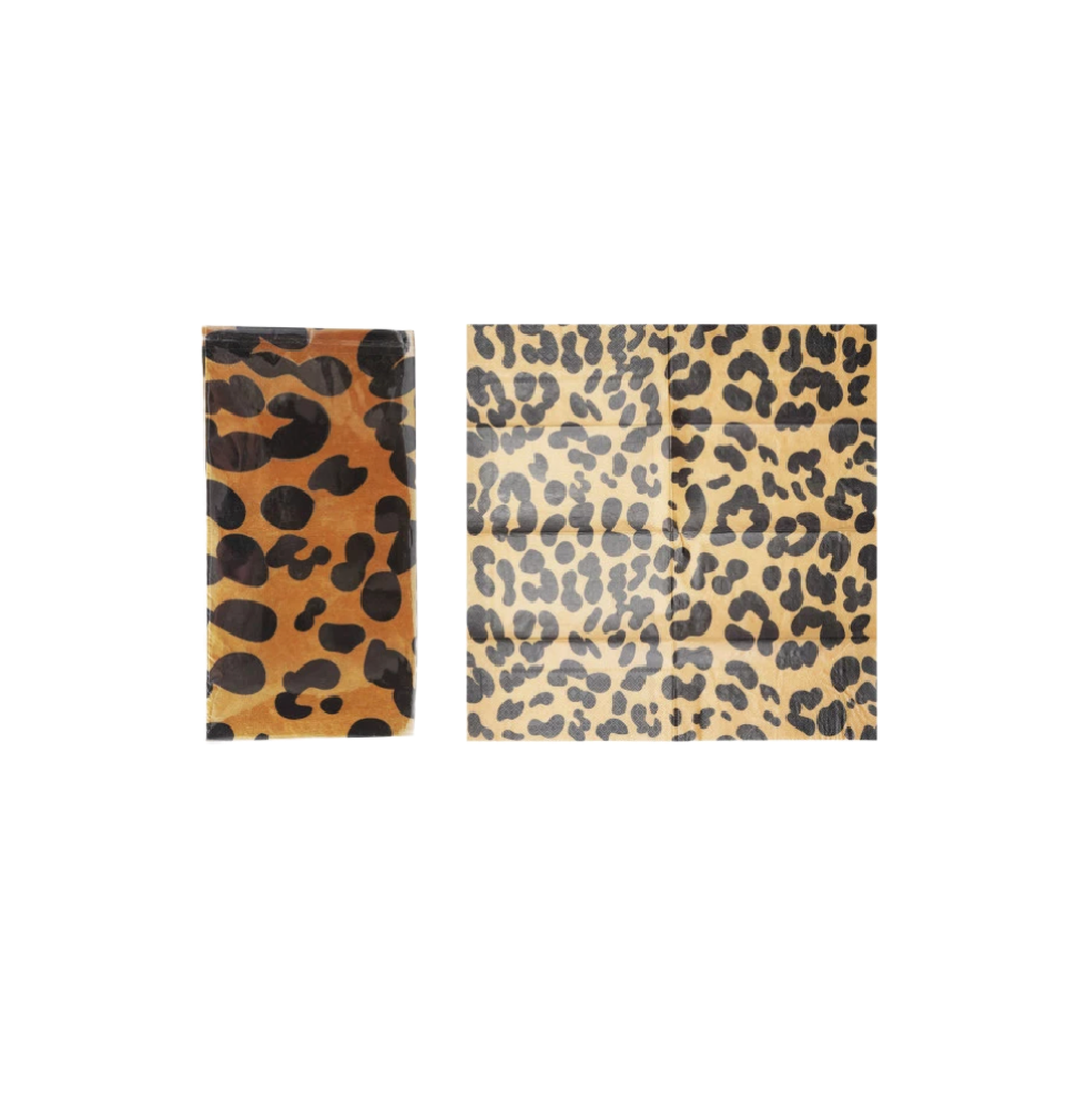 Animal Print Napkins - Guest