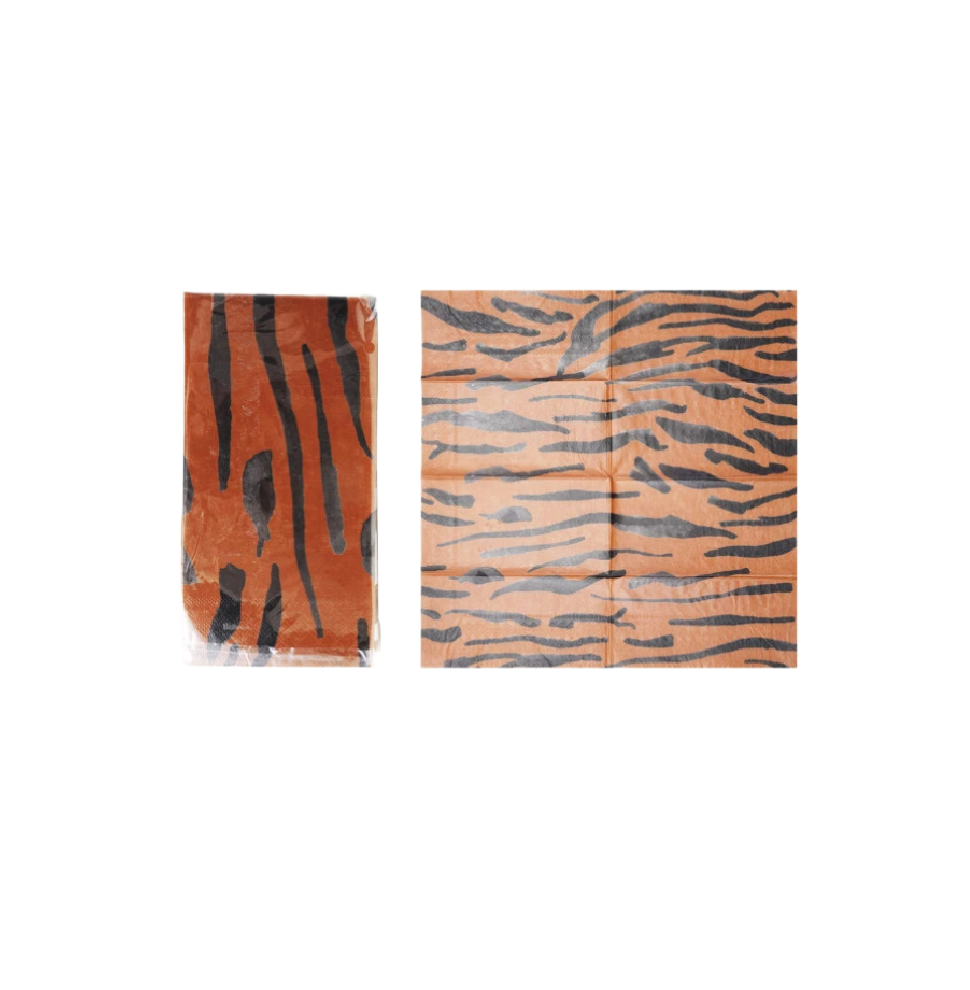 Animal Print Napkins - Guest