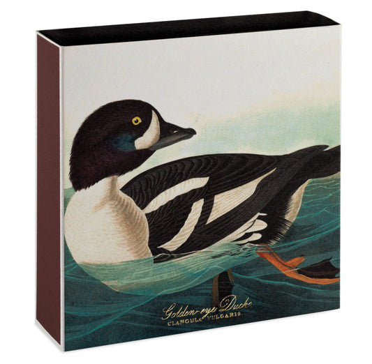 Golden-Eye Duck Square Safety Matches