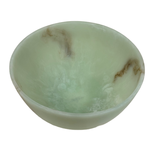 Giada Jade Swirl Large Resin Bowl