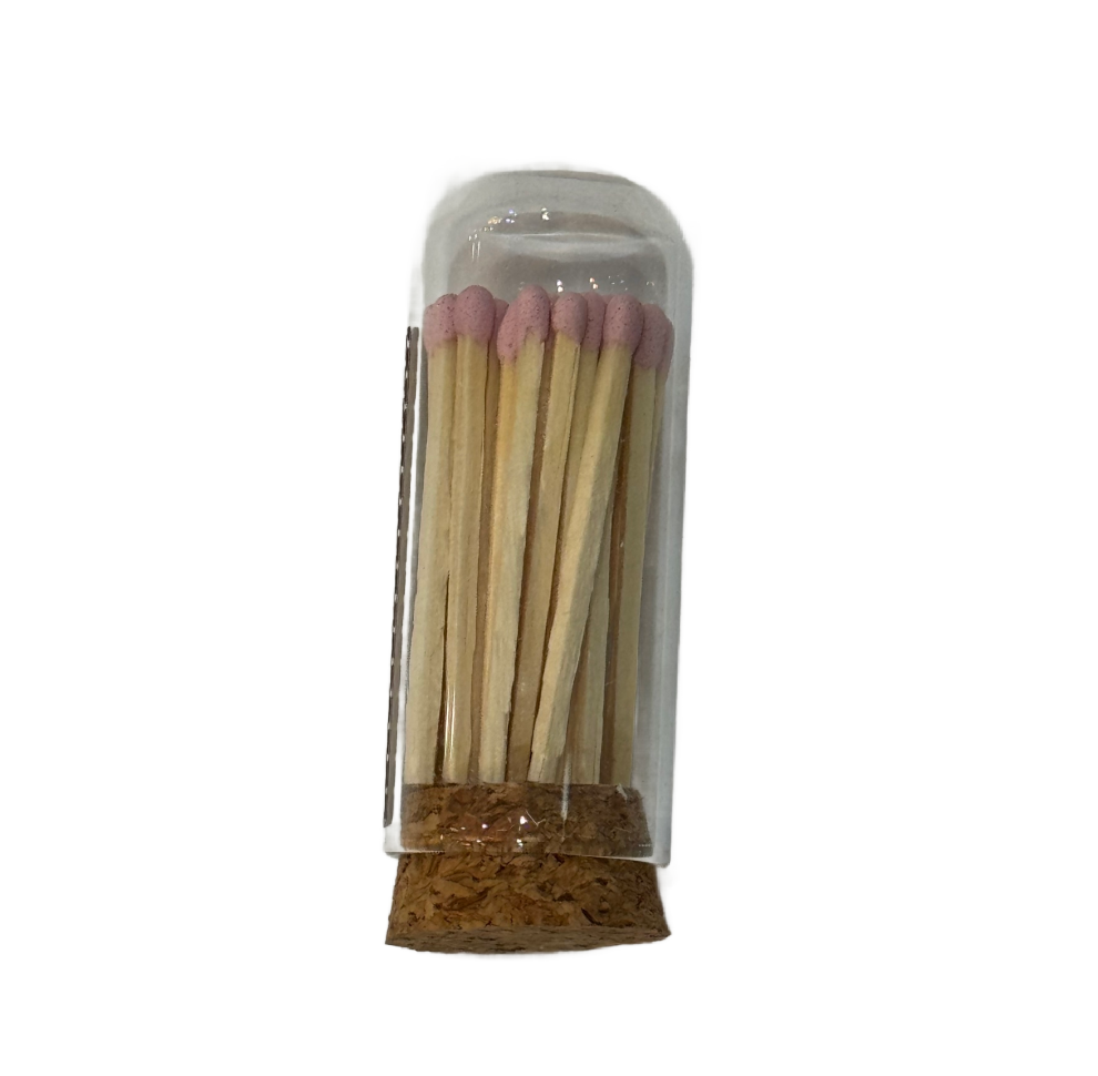 Mini Cloche Matches - Pink