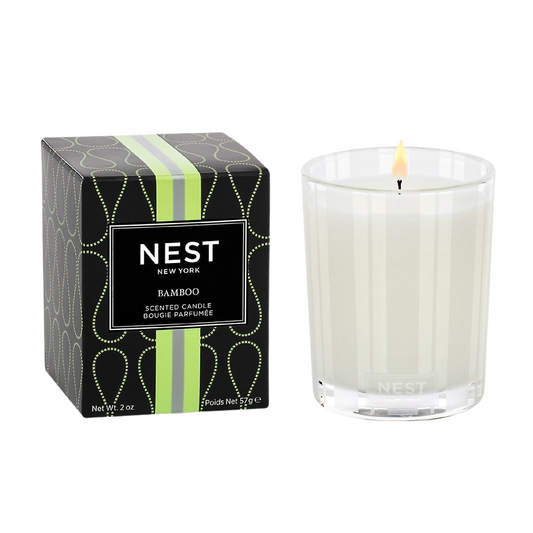 Bamboo Classic Votive Candle by NEST