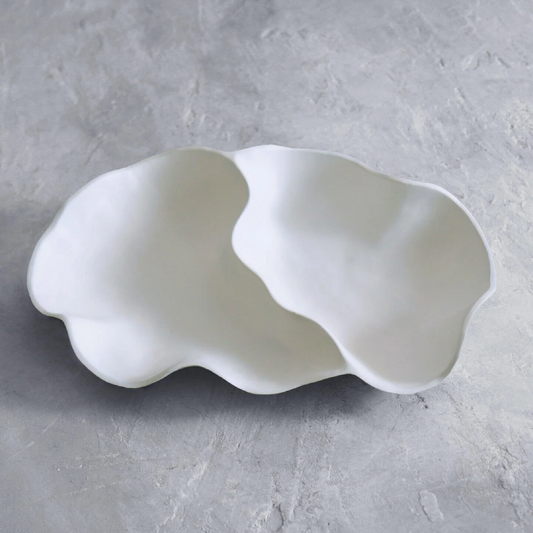 Vida Nube Large Double Dip Bowl