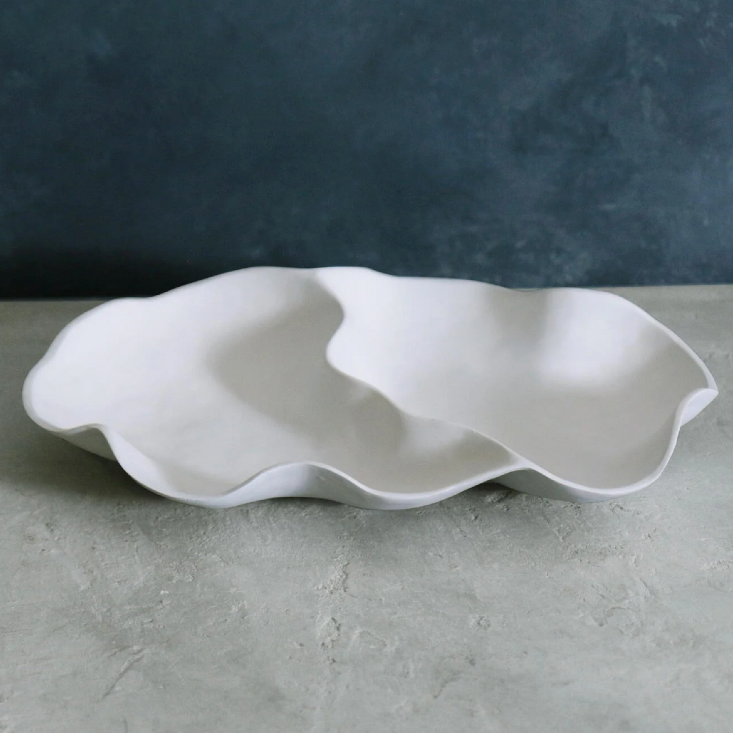 Vida Nube Large Double Dip Bowl