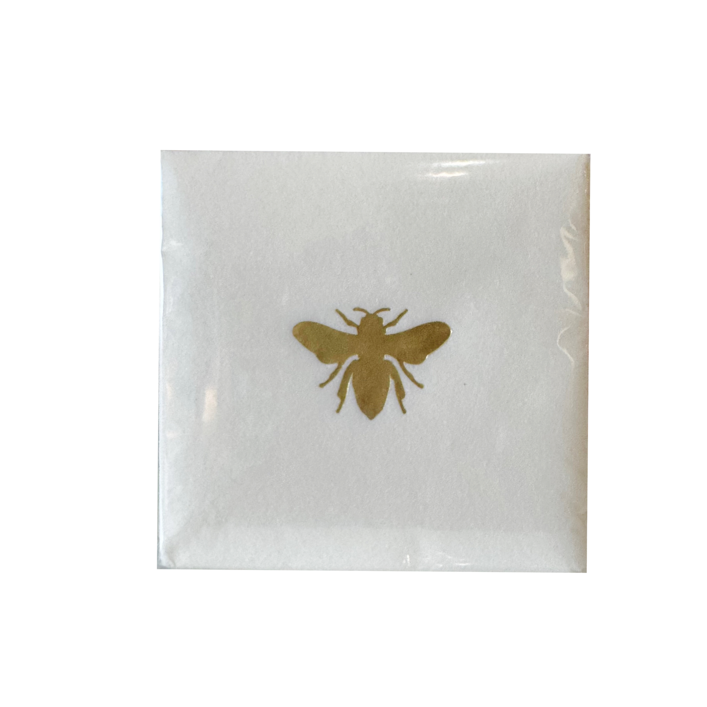 Bee Linun Beverage Napkins - 20 per pack
