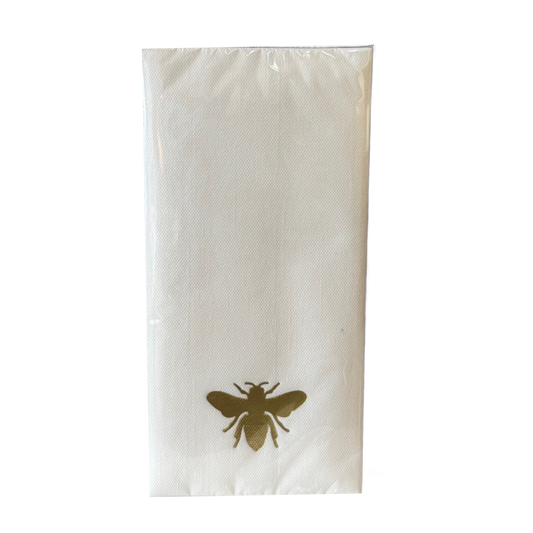Bee Linun Guest Napkins - 15 per pack