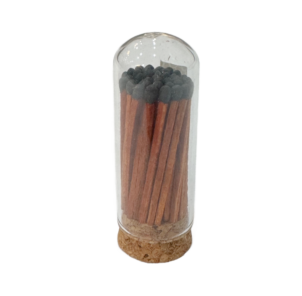 Mini Cloche Matches - Black