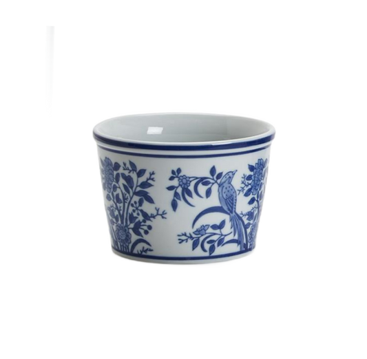 3 3/4" Blue and White Bowl