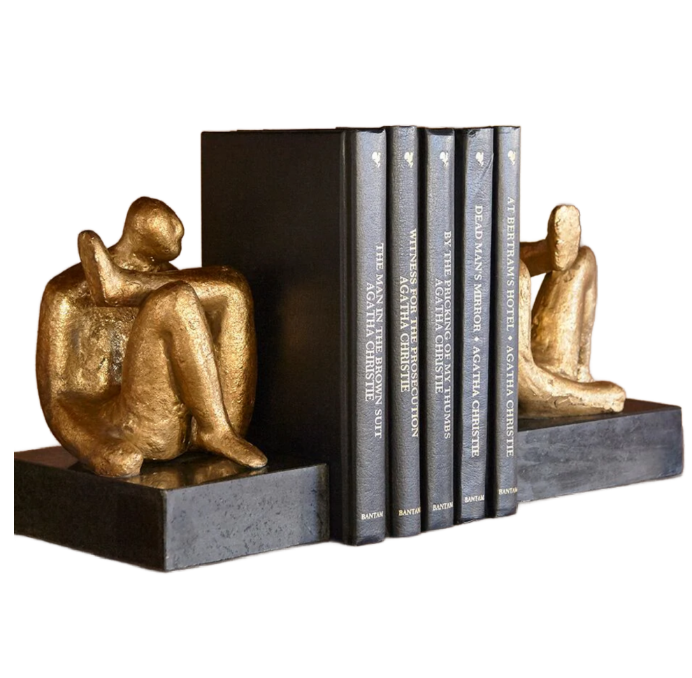 Amadeo Sitting Statue - set of 2