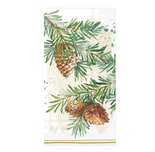 Pine Branches Guest Towels