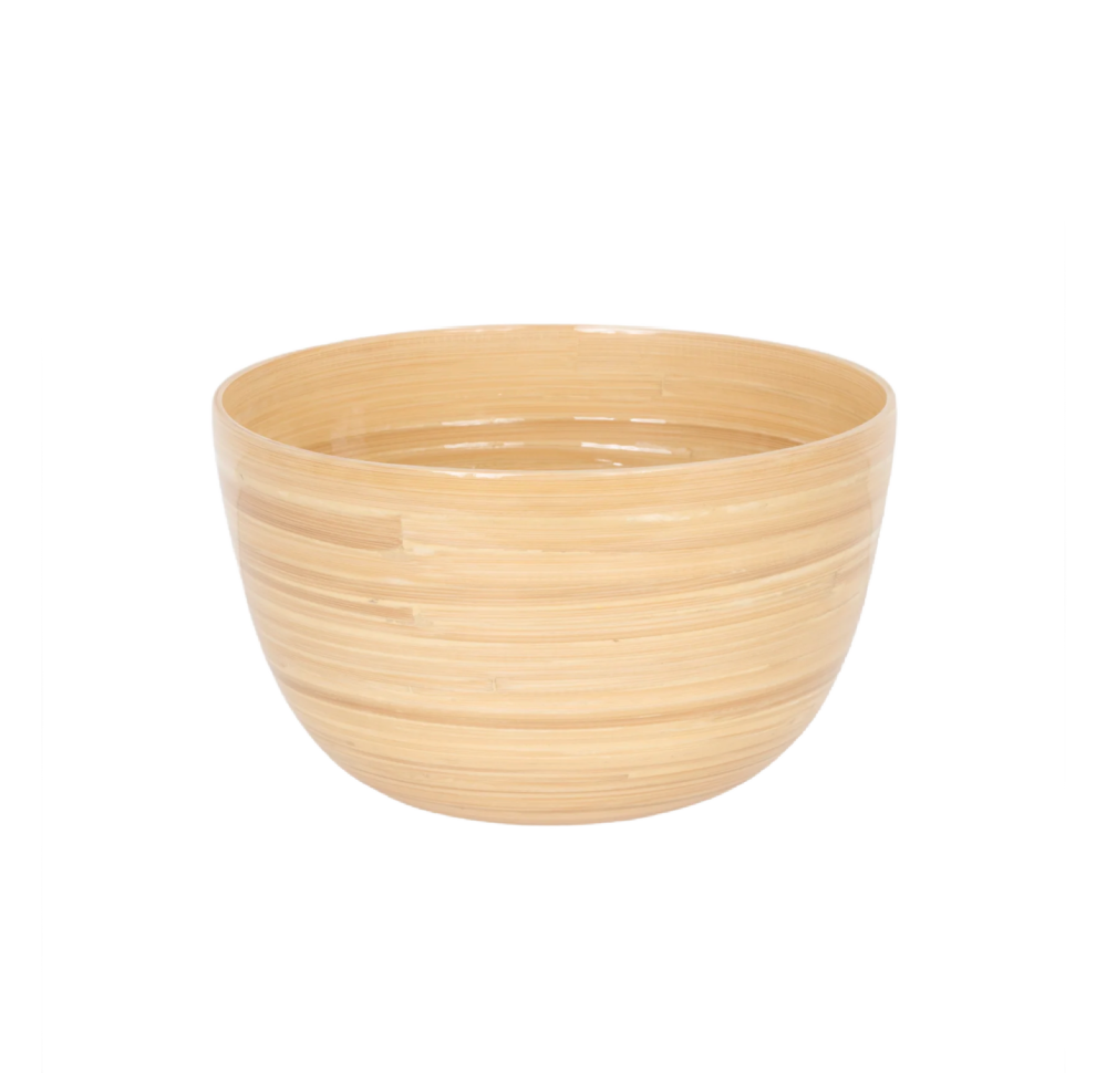 Natural Bamboo Mixing Bowl