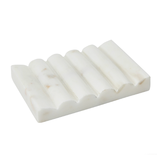 Carved Marble Soap Dish