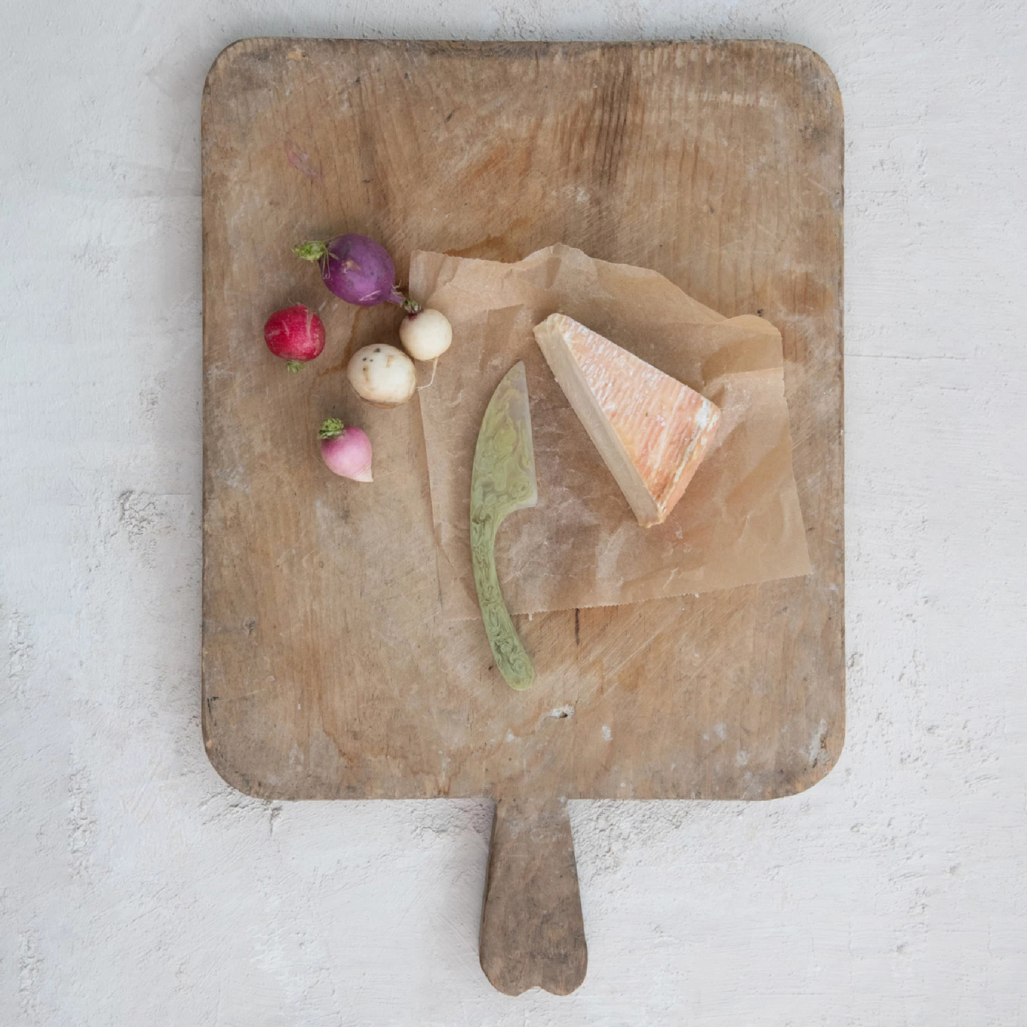 Marbled Resin Cheese Knife