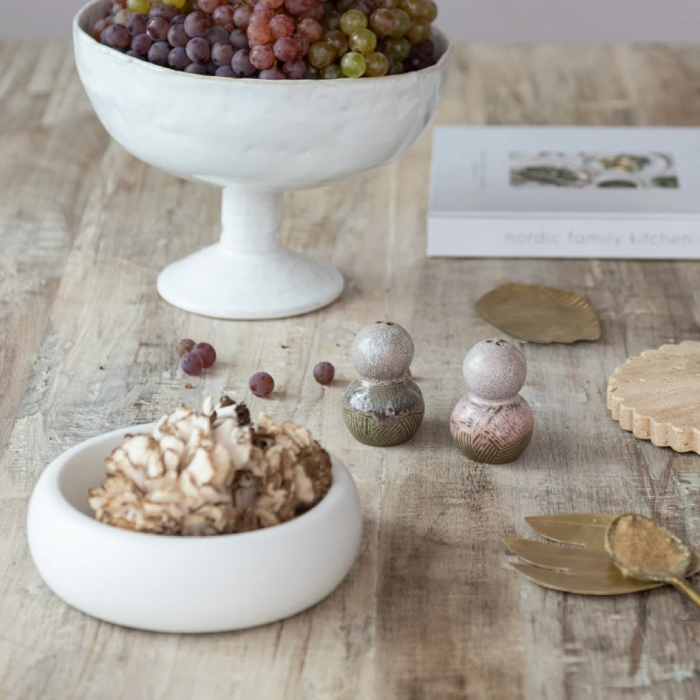 Matte White Ceramic Bowl