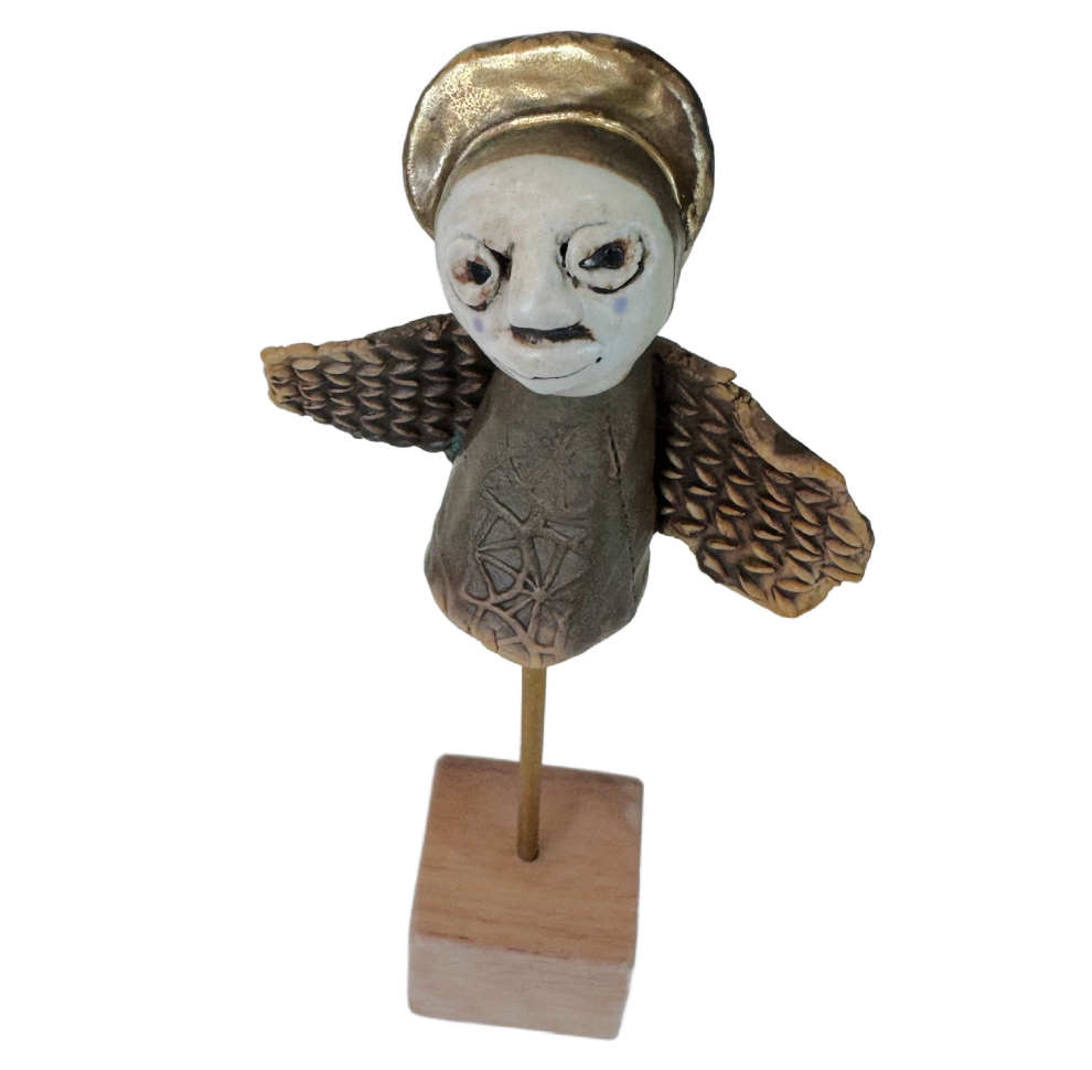 Small Angel on Stand #1