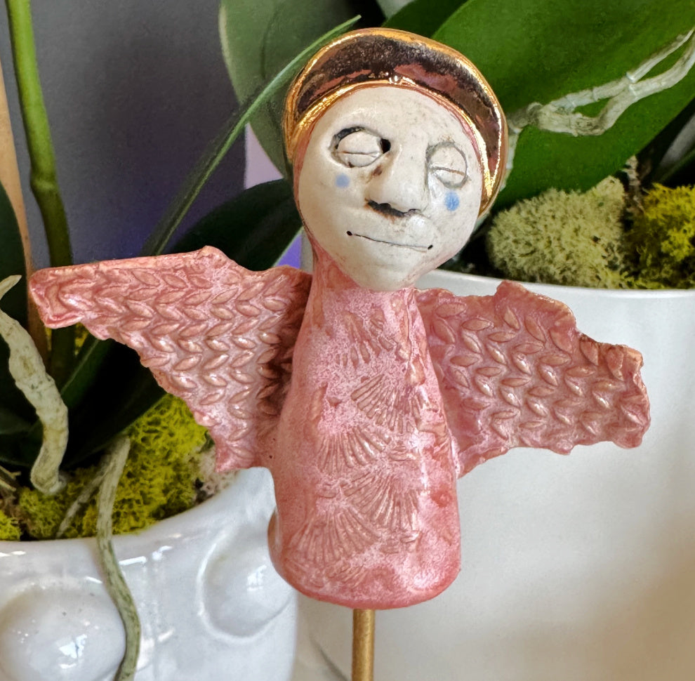 Small Angel on Stand #4