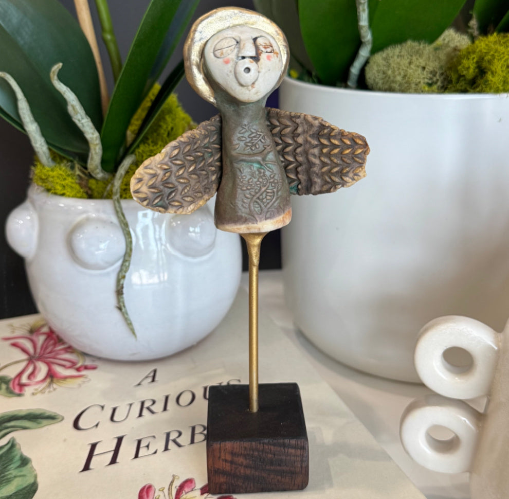 Small Angel on Stand #6